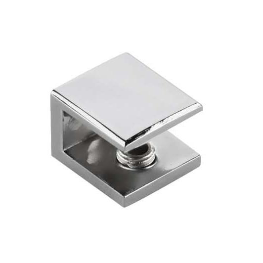 Fixed Glass Holder YS-042 Zinc Alloy, for glass 10-12mm, finishing chrome or