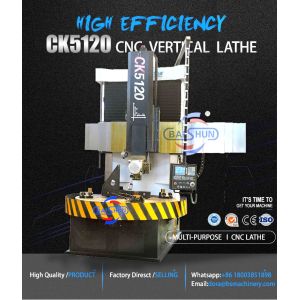 Conventional Single Column Vertical Turret Lathe Hight Rigidity Liner