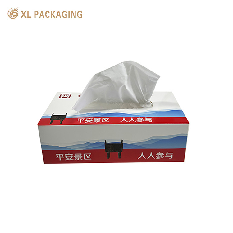 Disposable 3 Ply White Facial Tissue Paper Box 19*21cm X 100 Sheets