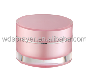 PMMA Base Material 50g Cream Jar For Luxury Cosmetic Packaging