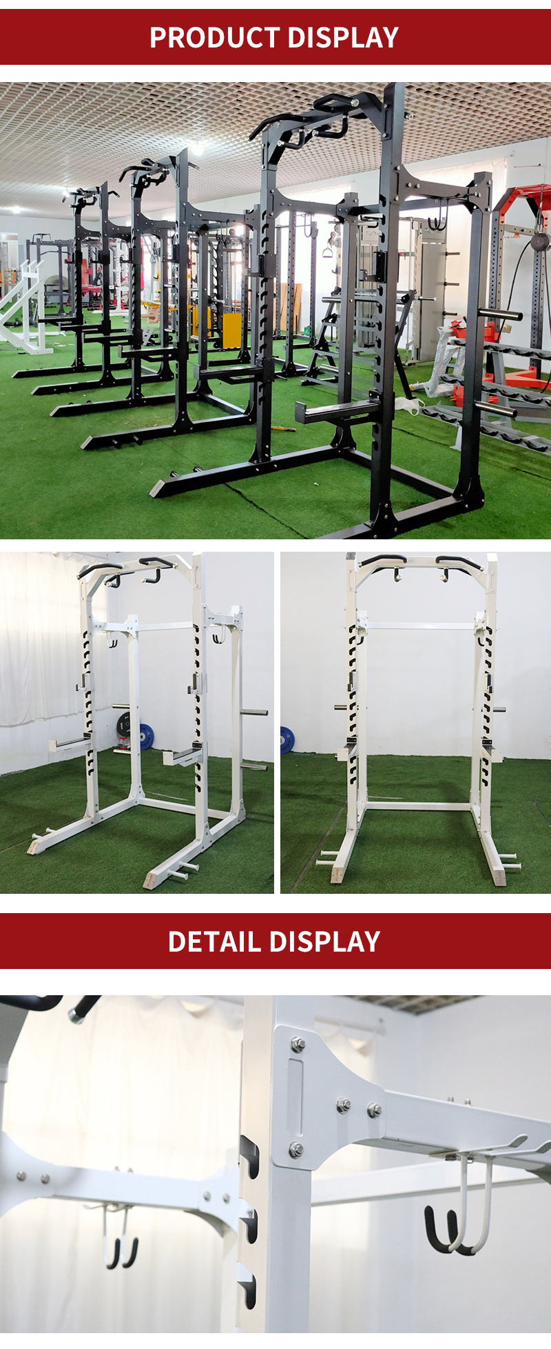 Chinese Squat Rack Cross Fitness Power Rack Weightlifting Half Rack