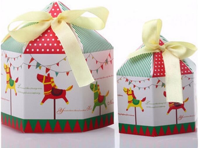 Wholesale custom Paper Cookies packing Cake Box with PVC window,Wholesale Plastic Square Birthday Wedding Packaging Clea