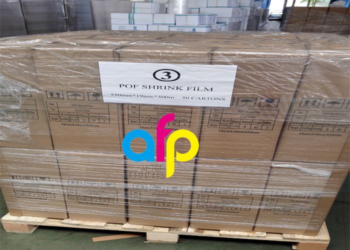 Single Wound Polyolefin Shrink Film For Cosmetics Package Moisture Proof