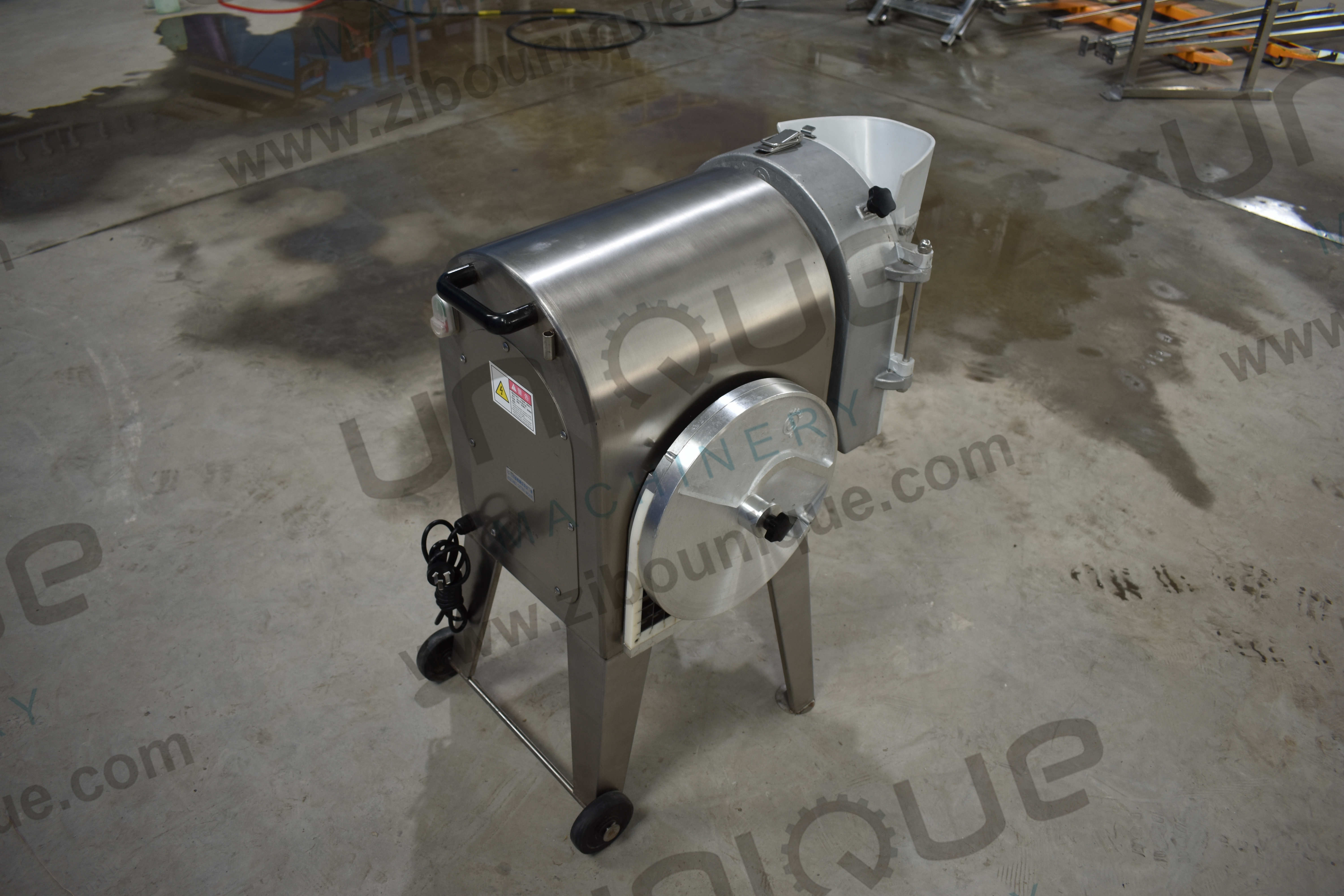 Vegetable Cube Cutting Machine for 300-500 kg/h Capacity Online Support After Service