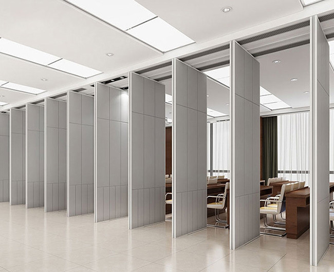 Restaurant Fabric Surface Decorative Partition Wall Soundproof 38db