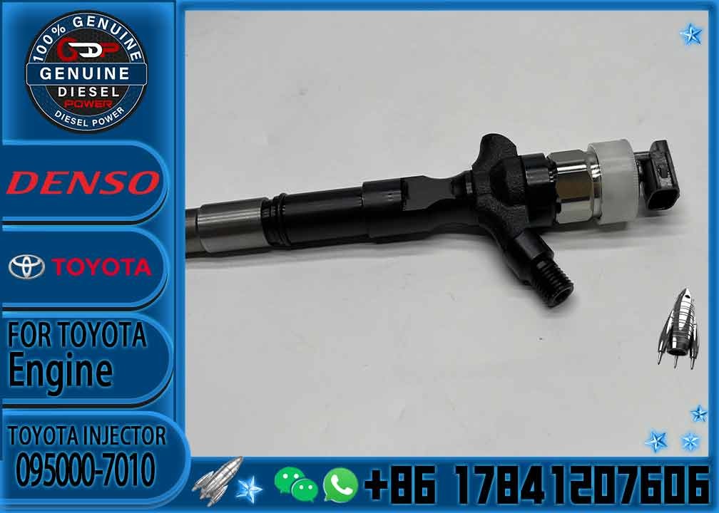 D-ENSO 095000-7010 23670-39165 original new Diesel Fuel Injector 095000-7010 For T-oyota Truck 2KD Engine