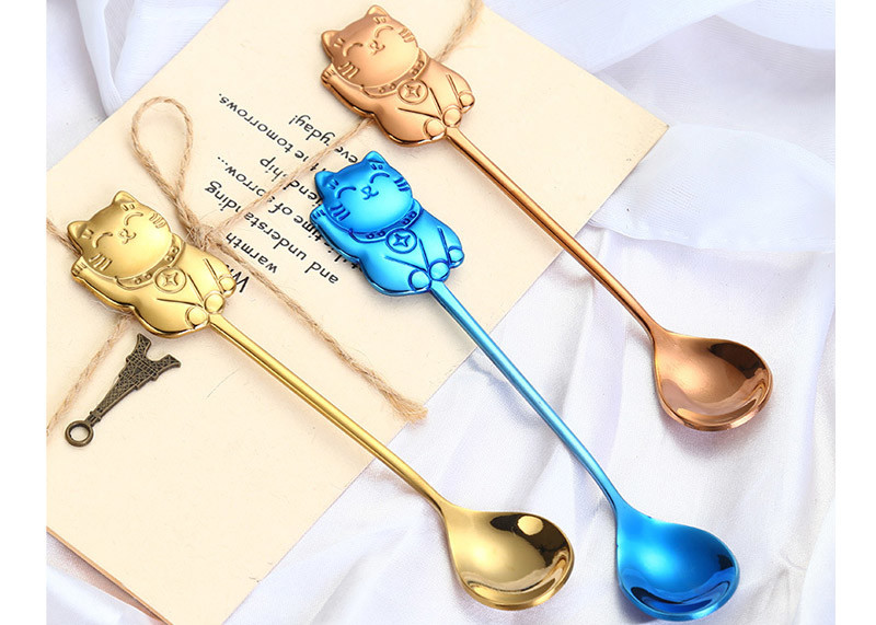 High End Creative Cute Cat Spoon / Gift Coffee Stirring Spoon Wear Resistance