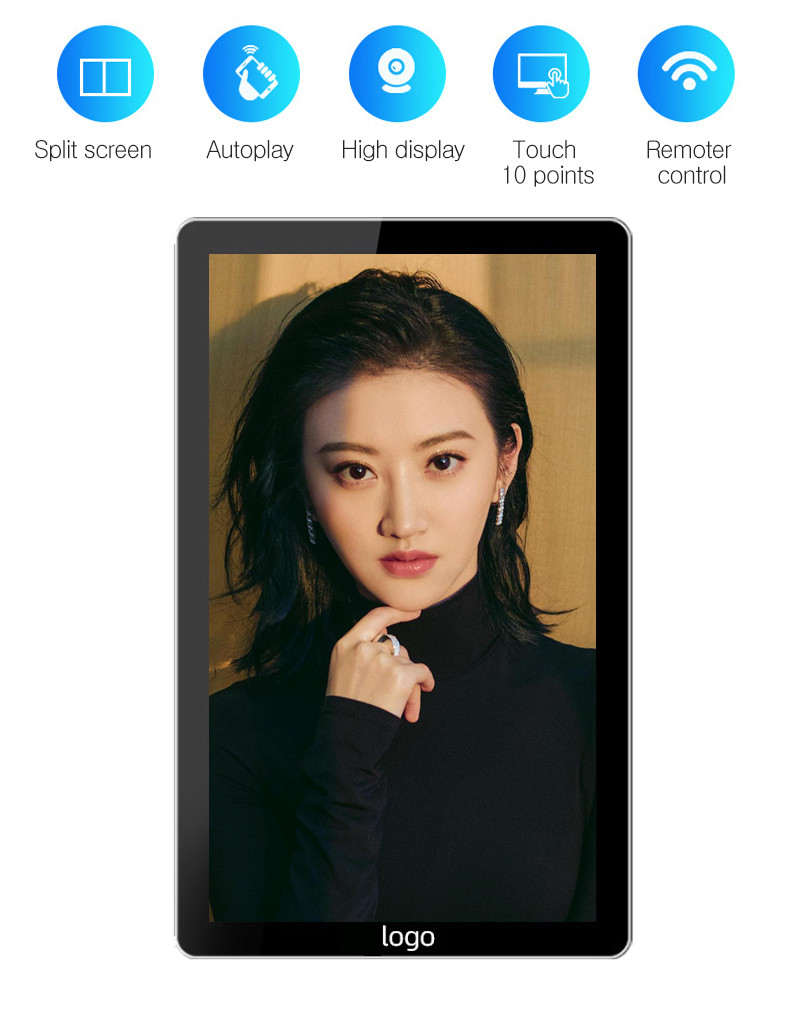 70" Indoor Digital Advertising Screens Replacement Screen For LCD Advertising TV