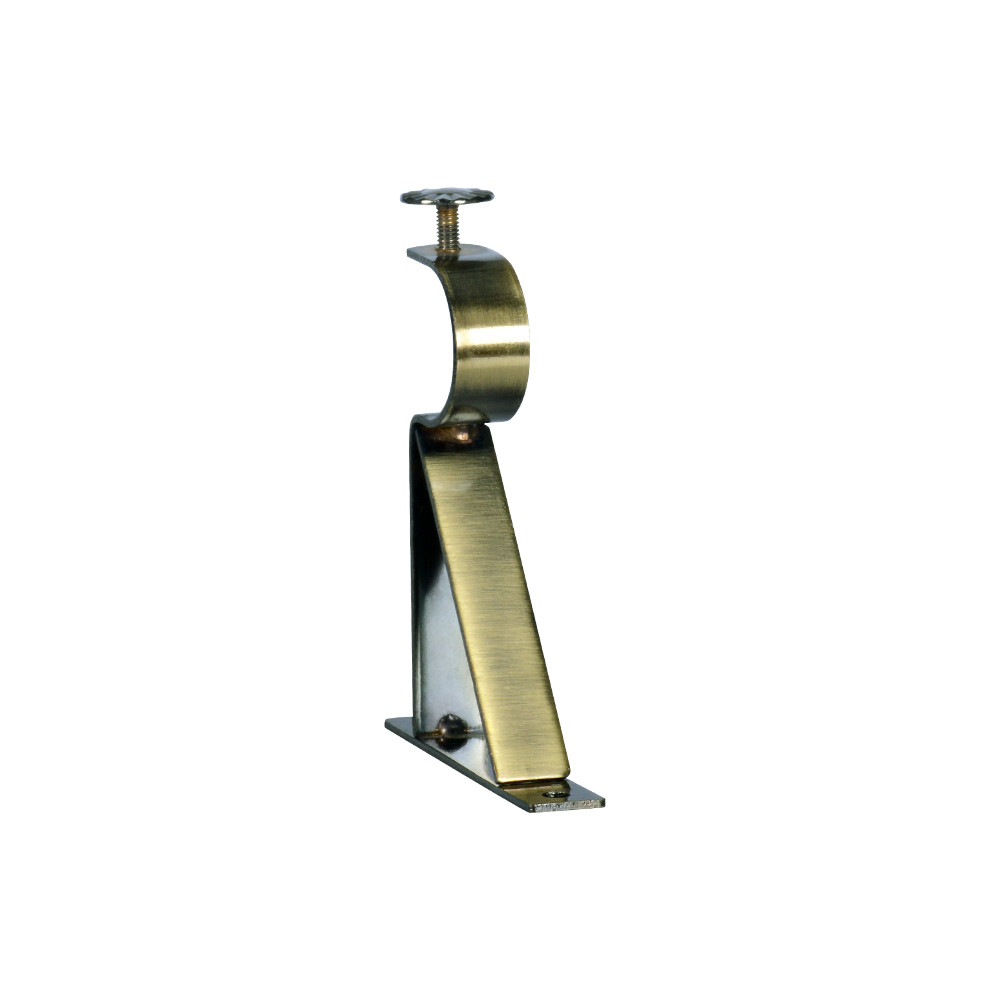 Metal Electroplating Curtain Rods Set With Ball Shape Iron Finials