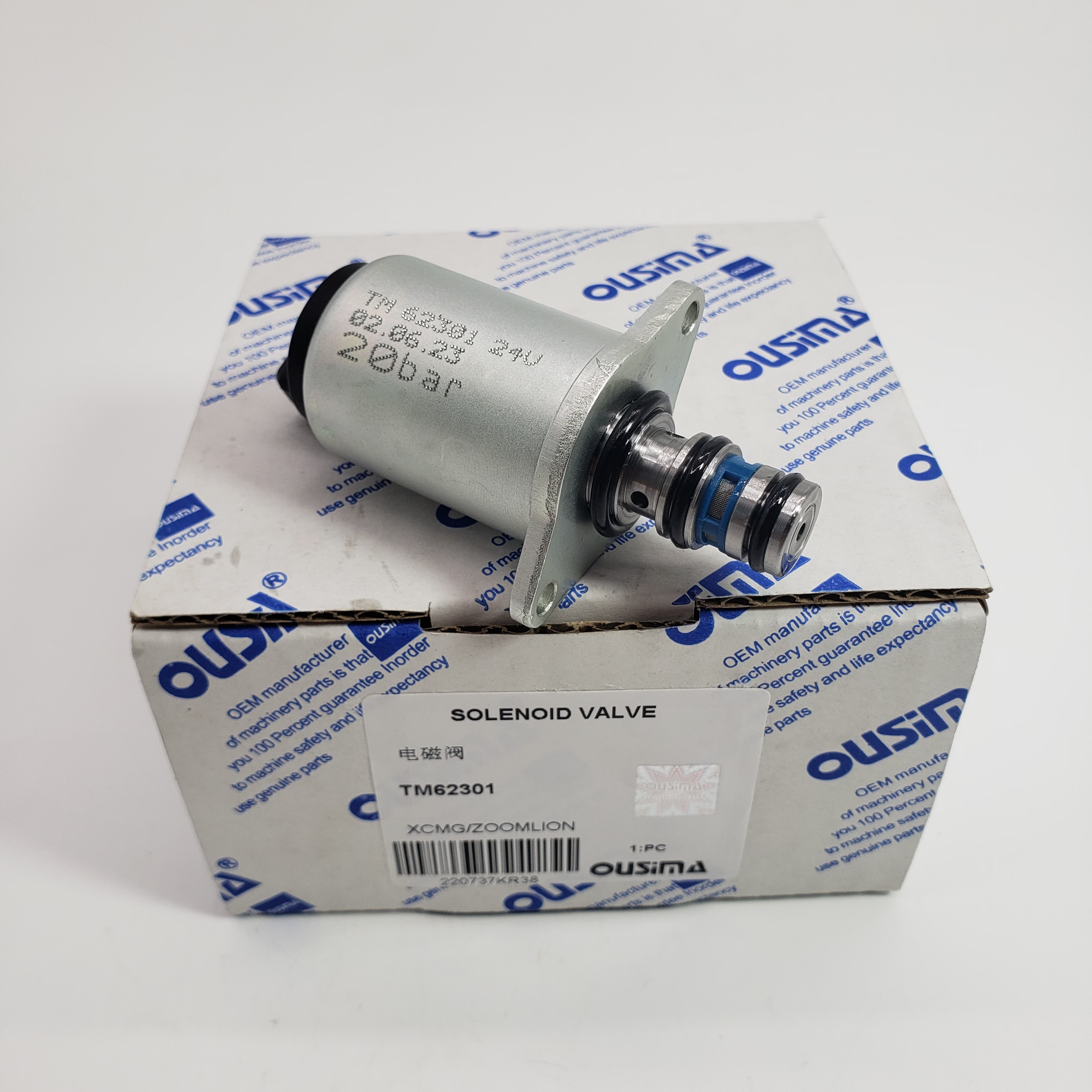 TM62301 20 Bar Proportional Solenoid Valve For XCMG ZOOMLION