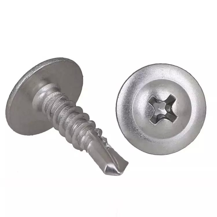 Stainless Steel Sheet Metal Screws 316 Stainless Steel Self Drilling Screw Hex Head 48 19