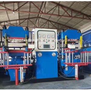 2RT Twin Vulcanizing Machine Producing Rubber Gasket
