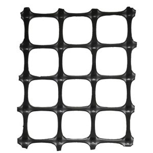 Basal Embankment Plastic Geogrid Mesh Soil Slope Reinforcement Polyester Geogrid