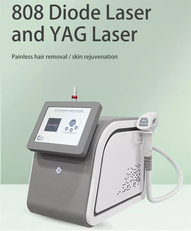 Multifunctional Portable Diode Laser Hair Removal Machine 1064nm 532nm 755nm