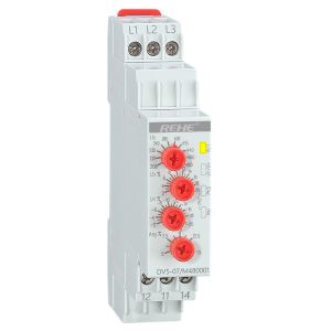  DV5-07 Phase Loss Sensor Relay 3P+N Monitoring Voltage Relay 3 Phase 3 Wires Control Relay 10A 250V Manufactures