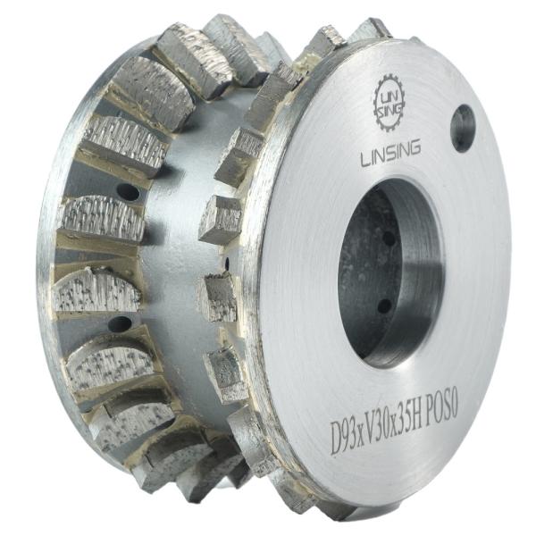 Metal Bond Segmented Diamond Grinding Wheel For Granite Marble Stone Edge