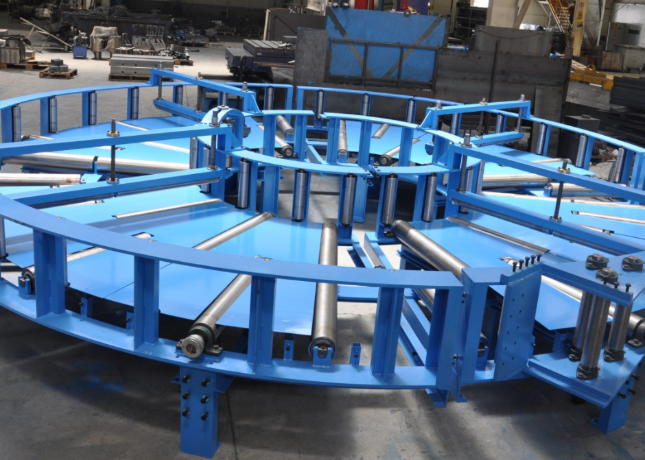 12m Steel Strip Spiral Accumulator Machine For Tube Mill