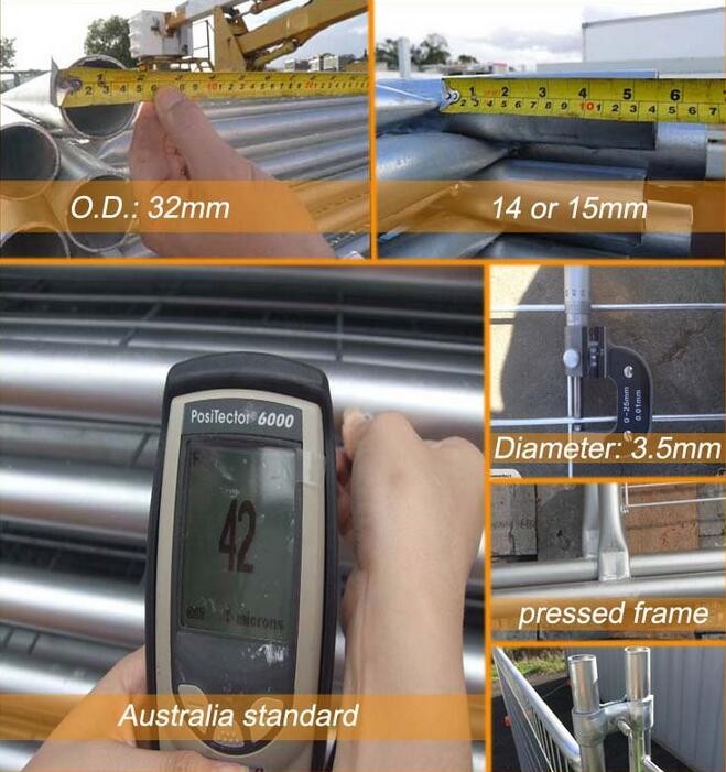 Australia Temporary Fence --- High quality temporary fence barricade