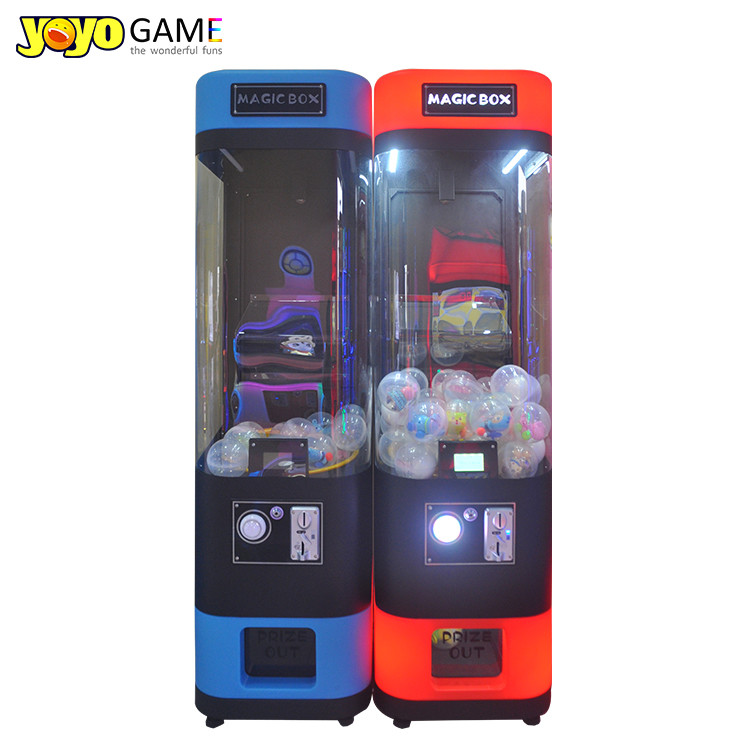 Factory Wholesale Top Quality Coin Operated Magic Box Egg Vending Machine Capsule Toy Vending Machine Gacha Vending Mach