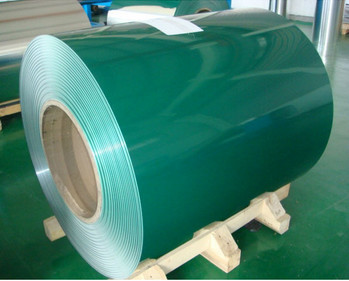 Painted 20-50um Top Coat PVDF HDP SMP RMP 40 -275g Zinc HDGI / Galvanized Color Coated Steel Coil