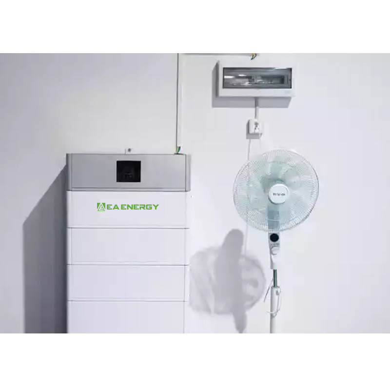 48V 20KWH Stacked Solar Power Home Battery Storage System With 5kw Inverter