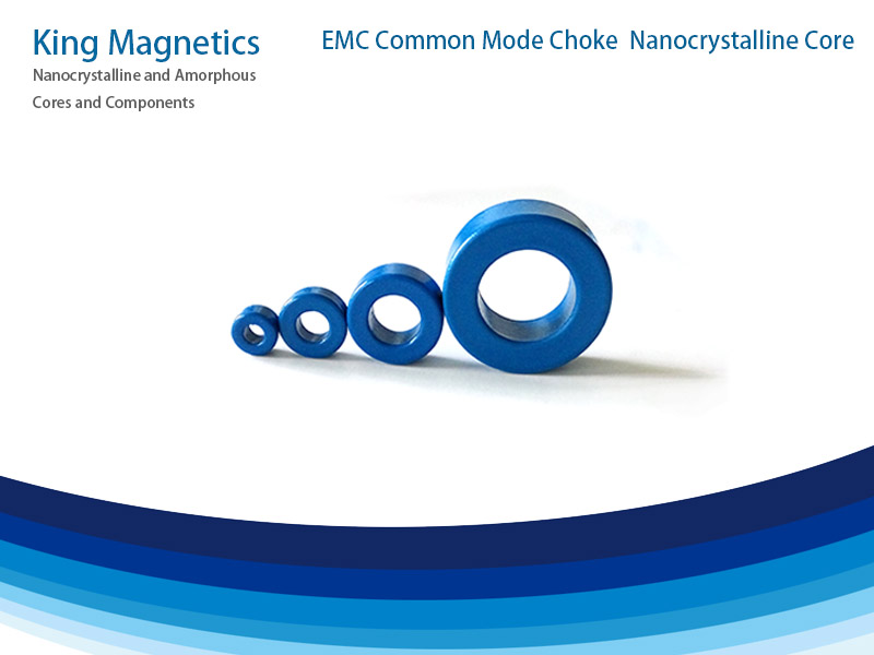 Nanocrystalline based amorphous ribbon wound core 30x20x10 for common mode inductor, for W423