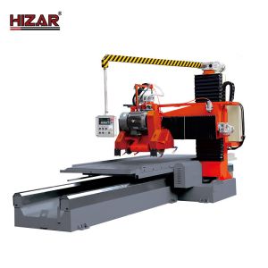 Oil Sealed Profile Cutting Machine Stone CNC Machine With 2 Blades To Cut