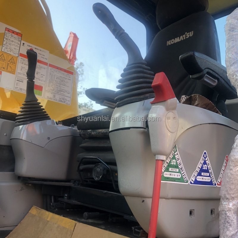 20253KG Operating Weight Used Komatsu PC200-7 Excavator with Original Hydraulic Valve