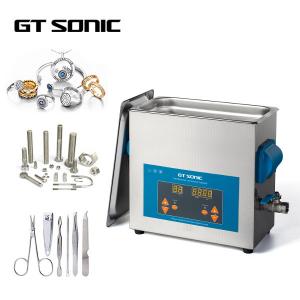  150W 40KHz 6L Digital Ultrasonic Cleaner 1-99 Mins Timer With Stainless Steel Tank Manufactures