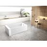 Buy cheap High Gloss Acrylic Skirt Bathtub JNDAPR-DT2582 Alkali Free Pure Sanitary Grade from wholesalers