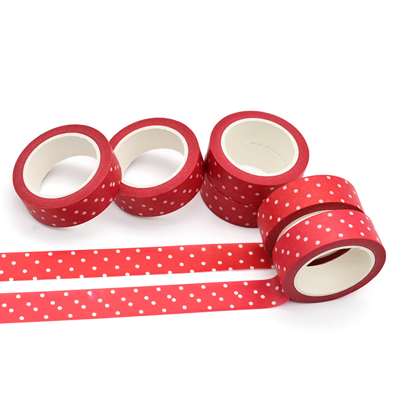 Kawaii Custom Printed Washi Tape Wholesale Japanese Paper Adhesive Washi Tape