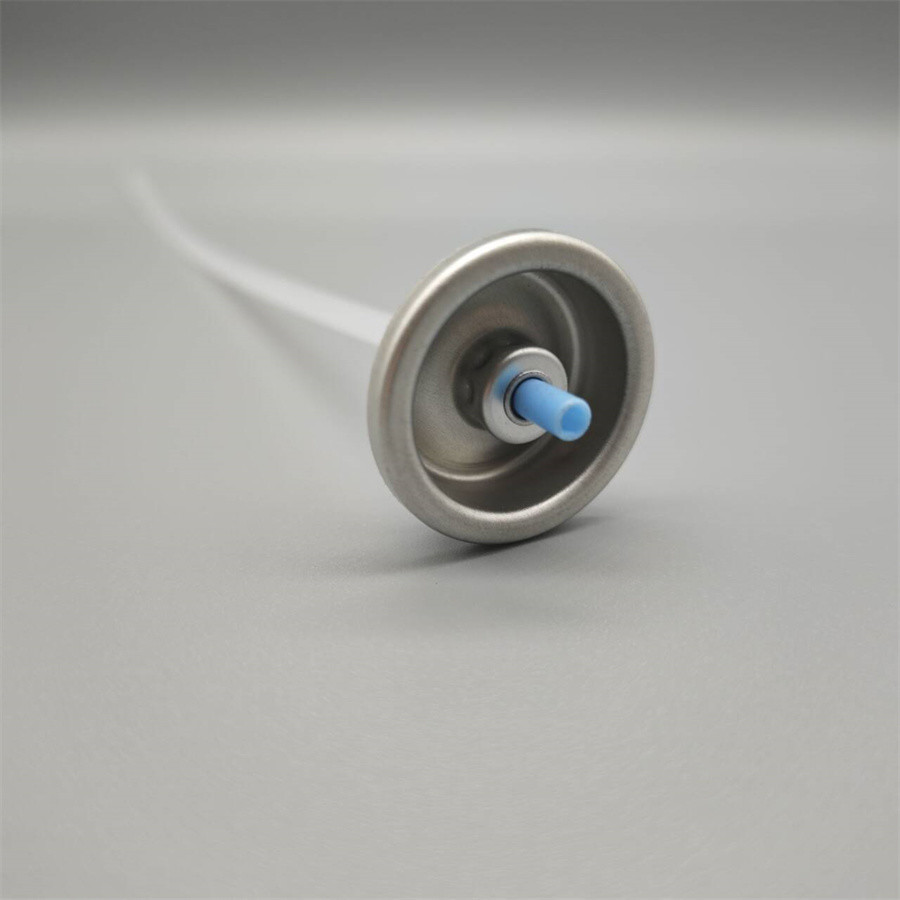 Versatile Powder Spray Aerosol Valve For Cosmetic Applications