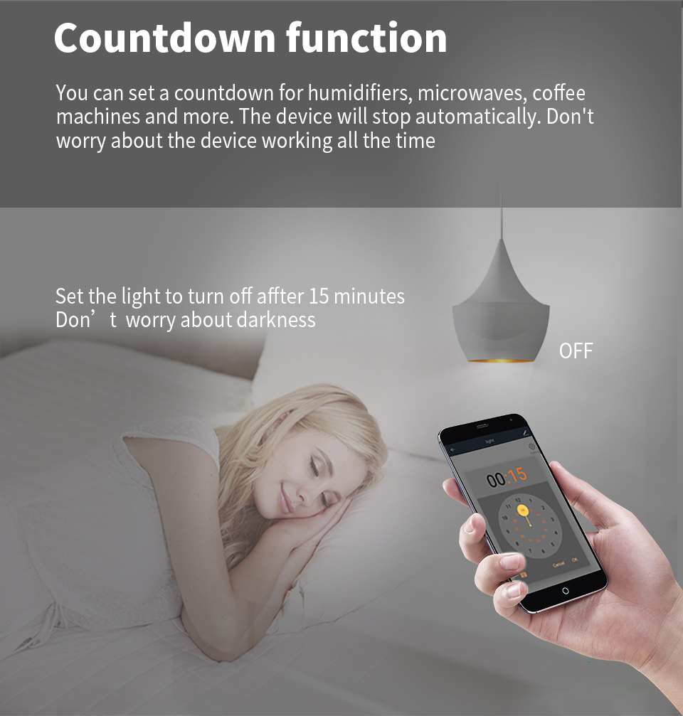 Wireless Tuya Smart Switch Set WiFi Remote Controller Timer