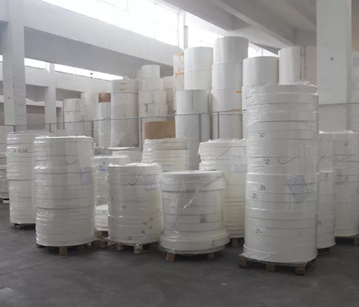 Waterproof Food Grade PE Coated Paper Roll Paper Cup Raw Material