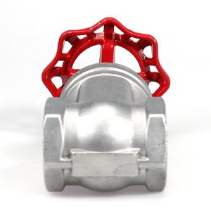 NPT Thread Metal Gate Valve 1000 Wog With Water Handle