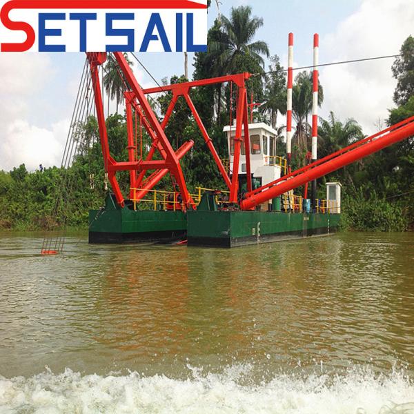 18 Inch Cutter Suction Dredger with Hydraulic Motor Package Gross Weight 230000