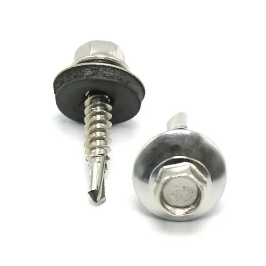 Self Drilling Screws And Washers Hex Head Building Roofing Tek Screws Stainless