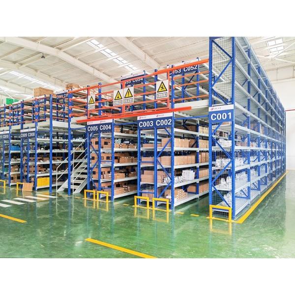 Corrosion Protection Steel Mezzanine Floor Kits for Warehouse Equipment and