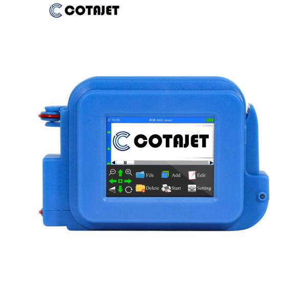Mini Touch Screen Inkjet Barcode Label Printer handheld Expiry Date Printing