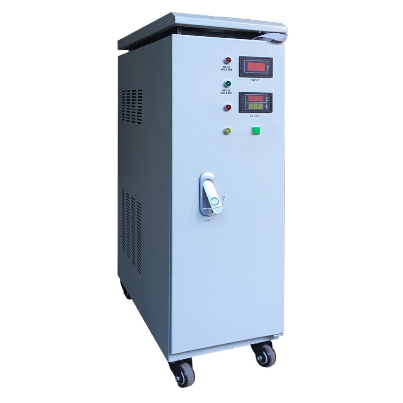 20KVA SVC IP20 Indoor Single Phase AC Power Stabilizer 110V / 220V 50Hz / 60Hz