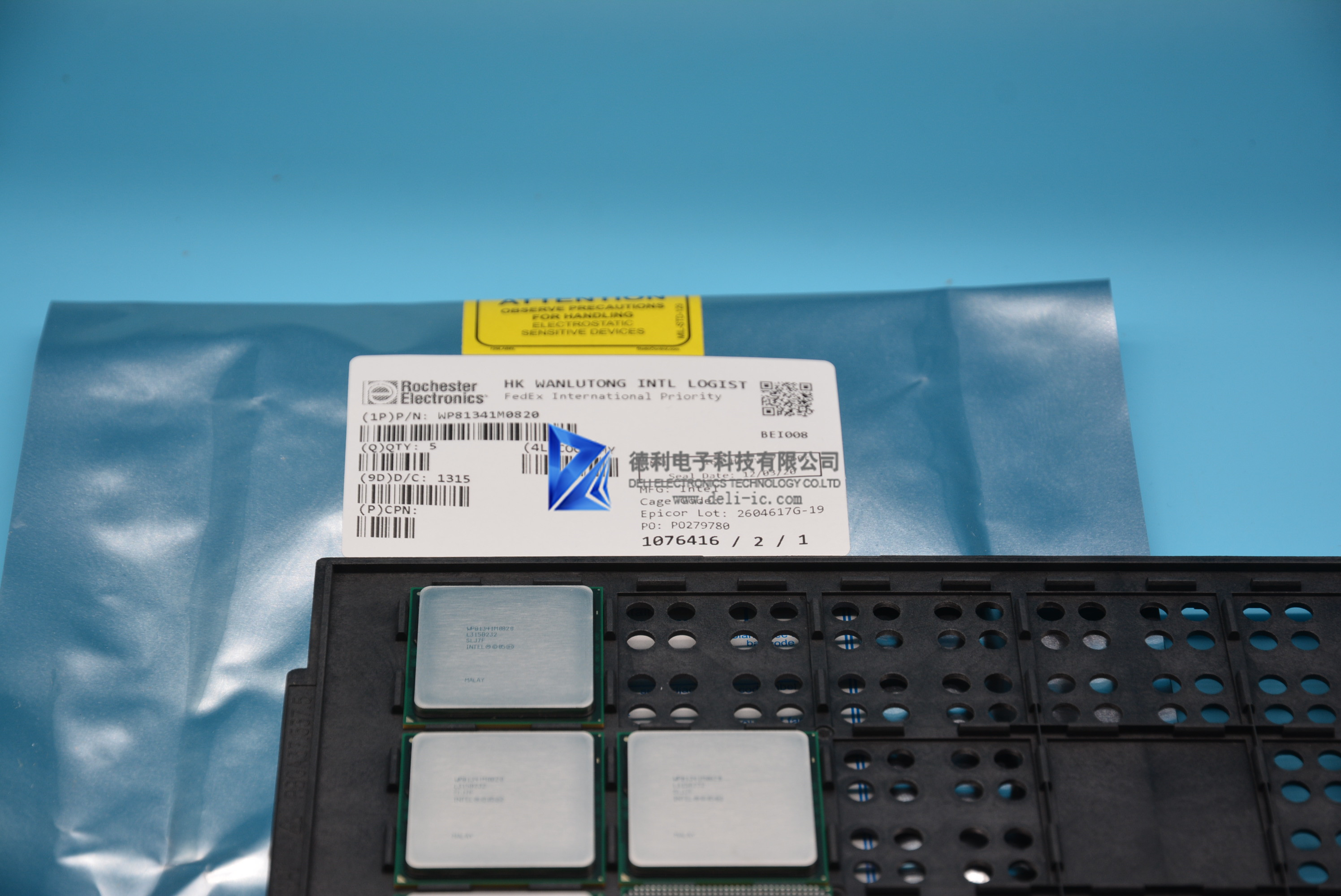 1mm Pitch WP81341M0820 Micro Peripheral IC PBGA1357 Square Grid Array