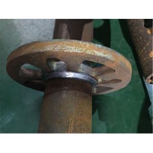 Sheet Roll Forming Machine Galvanized Ringlock Scaffolding Base Collar Welding