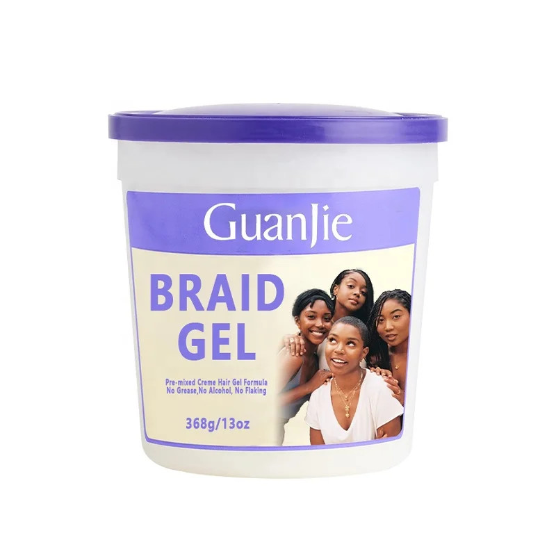 Non Flaking Firm Extreme 4c Conditioning Shine Jam Loc Twist Braid Gel Water Base Strong Hold Hair Gel OEM ODM Factory Price