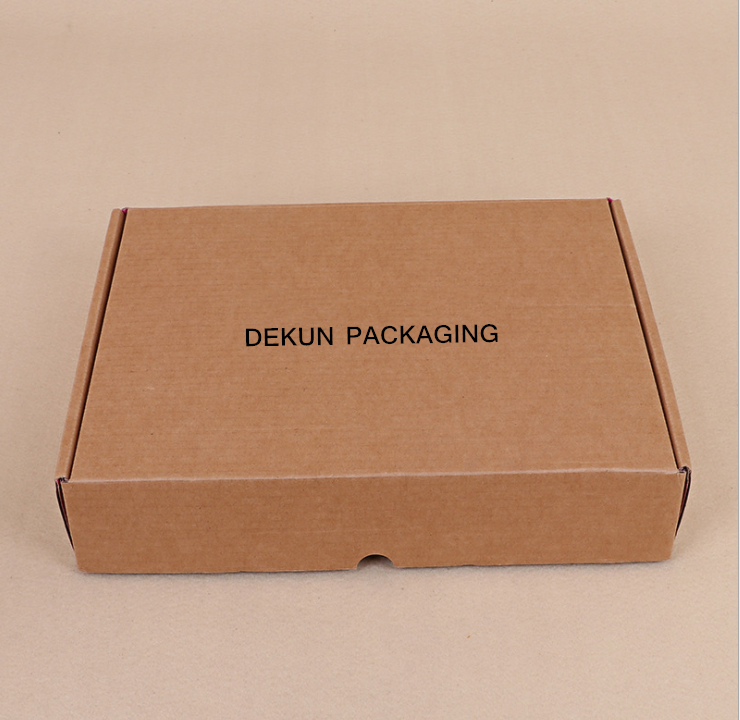 9x6x4 Personalized Mailer Boxes Front Tuck End Recyclable Corrugated Board