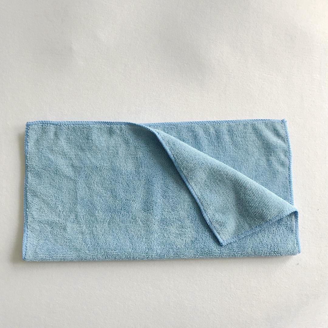 Hot saled common thick blue absorbing water bathroom towels with good hand feeling