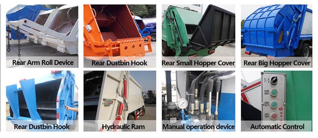 Dongfeng DFAC 12m3 Garbage Transport Transfer Collection Compression Compactor Waste Truck