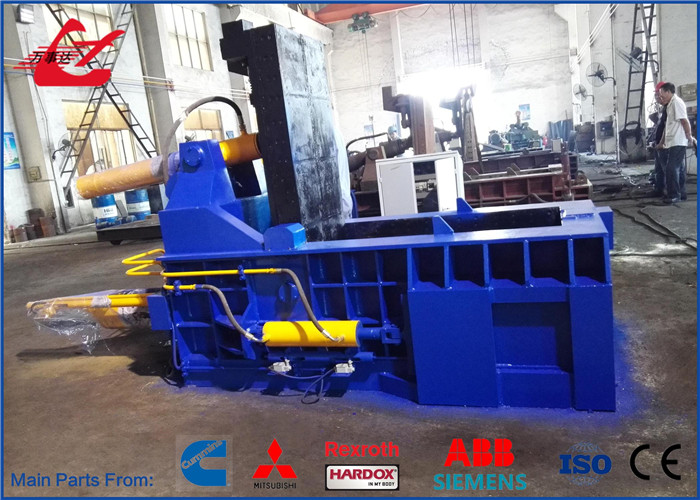 Hand Valve Control Hydraulic Metal Scrap Baling Machine For Light Metal