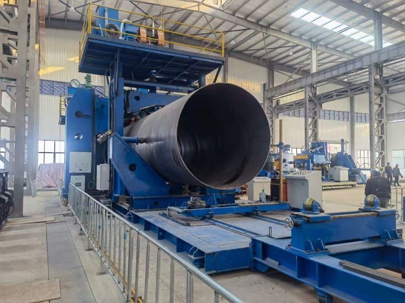 High Efficiency Steel Pipe Internal External Coating Machinery for Making 3lpe 2PE 2PP Fbe Epoxy Pipe
