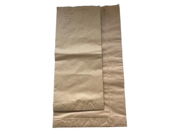 Printed Strong Self Seal Kraft Paper Bag Multiwall Open Mouth Pinch Bottom Flexo