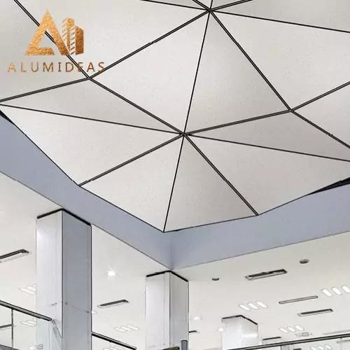 Aluminum Decoration Metal Suspended Ceiling Tiles